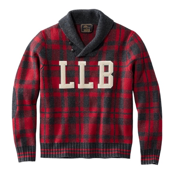 L.L. Bean Sweaters Llbean X Todd Snyder Heritage Buffalo Check Wool